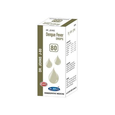 Dr.John's J 80 Dengue Fever Drops 30 ml - Homeopathic Drops