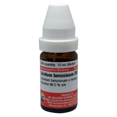 Dr. Willmar Schwabe Acidum Benzoicum 200 CH Drops 10 ml - Dilutions