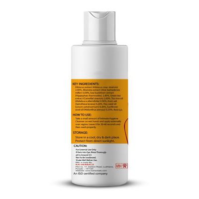 Zenius Intimate Hygiene pH 3.5 Cleanser for Women - Sunflower & Green Tea 100 ml - Personal Care (Ayush)