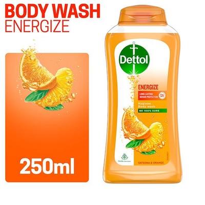 Dettol Long Lasting Hygiene Body Wash - Energize 250 ml - Soaps