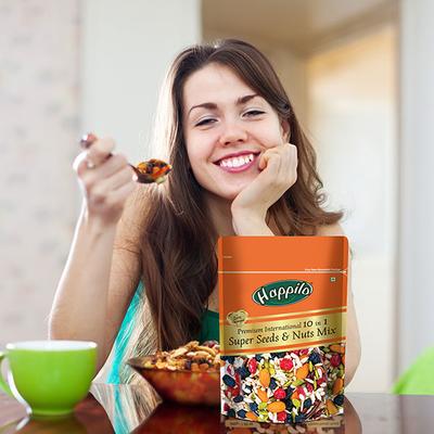 Happilo Premium International 10 In 1 Super Seeds & Nuts Mix Seeds 250 gm