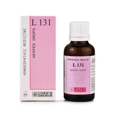 Lord's L 131 Herpes Drops 30 ml - Homeopathic Drops