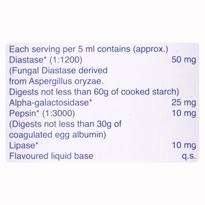 UNIENZYME PLUS SAUNF FLAVOUR Liquid 200ml - Digestive Health