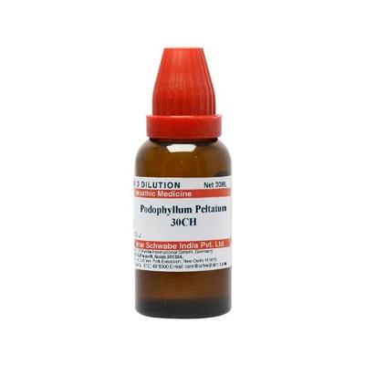 Dr. Reckeweg Podophyllum Peltatum 30 Liquid 11 ml - Dilutions