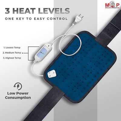 MCP Electric Heating Pad - Velvet Blue - Heating Belt