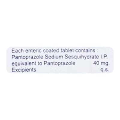 Panido 40mg Tablet 10'S - Ulcer/Reflux/Flatulence-Aaa