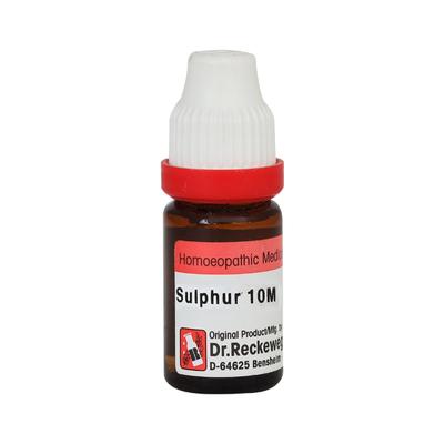 Dr. Reckeweg Sulphur 10M Liquid 11 ml - Dilutions
