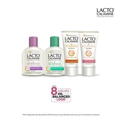 Lacto Calamine Oil Balance Face Scrub 50 gm - Face Scrubs