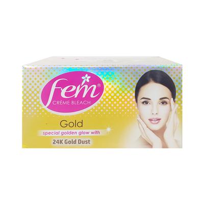 Fem Creme Bleach - 24K Gold Dust 24 gm - Face Bleach
