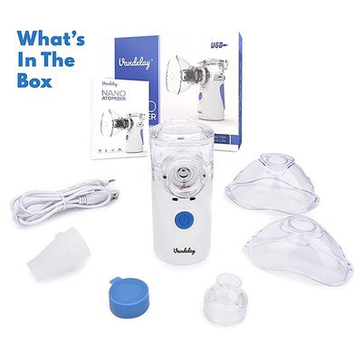 Vandelay Nano Atomizer Nebulizer - White - Nebulizer & Vaporizer