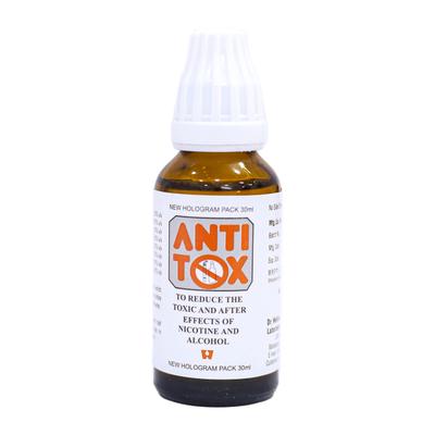 Dr.Wellmans Anti Tox Drops 30 ml - Homeopathic Drops
