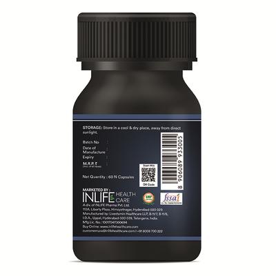 Inlife Biotin Vegetarian Capsules 60's - Hair & Skin