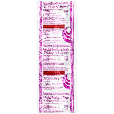 DIOZYME Tablet 10's - Digestion-Dig