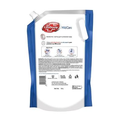Lifebuoy Mild Care Handwash Refill 1500 ml - Hand Wash & Soaps