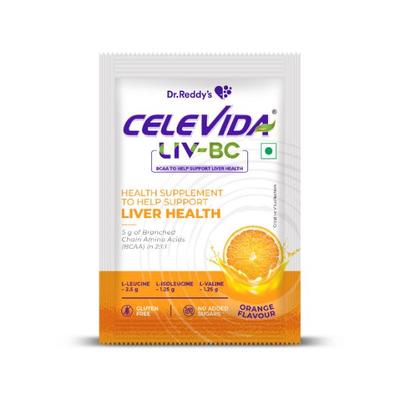 Celevida Liv BC Sachet - Orange Flavour Powder 7.5 gm - Vital Health