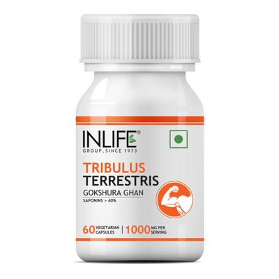 INLIFE Tribulus Terrestris 1000 mg Vegetarian Capsules 60's - Sexual Care