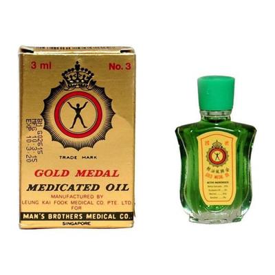 Gold Medal Medicated Oil 3 ml - Pain Relief Oil