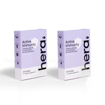 Hera Active Immunity Health Supplement Strips (Pack of 2 X 30's) 1's - Multi-Vitamins
