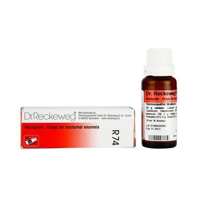 Dr. Reckeweg R74 Nocturnin Nocturnal Enuresis Drops 22 ml - Homeopathic Drops