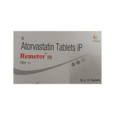 REMETOR 10 Tablet 15's - High Cholesterol-Dys