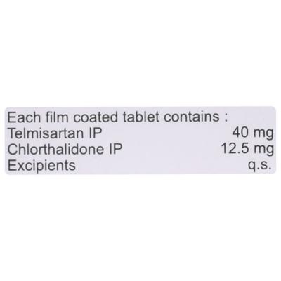 Telmifine CH 40/12.5mg Tablet 10'S - Hypertension-Ang