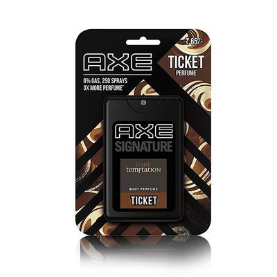 Axe Signature Ticket Perfume - Dark Temptation 17 ml - Men Perfumes (Edt/Edp)
