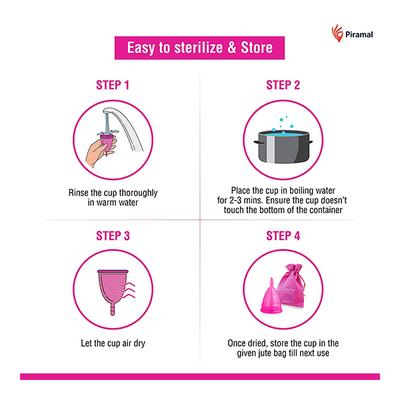 i-activ Menstrual Cup (M) - Menstrual Cups