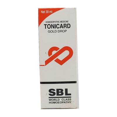 SBL Tonicard Gold Drops 30 ml - Homeopathic Drops