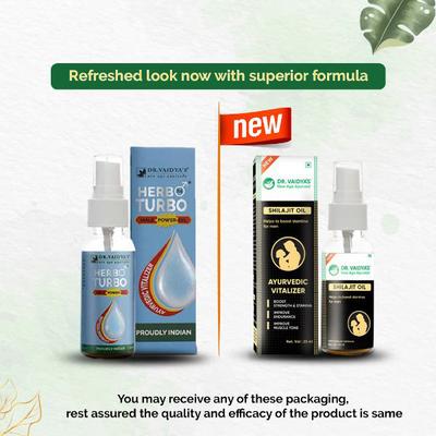 Dr. Vaidya's Shilajit Oil (Pack of 2 x 25 ml) - Sexual Healthcare