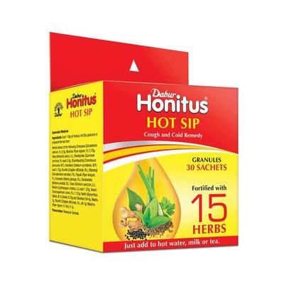 Dabur Honitus Hot Sip Granules (Pack of 30 x 4 gm) - Cough & Cold (Ayush)