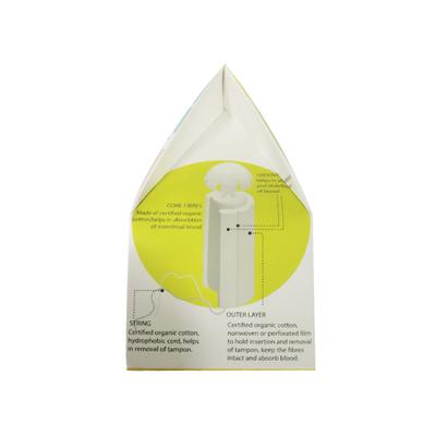 Lemme Be Biodegradable Organic Tampons 15's + Panty Liners 10's - Combo Pack - Tampons
