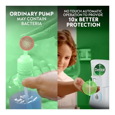 Dettol No-Touch Handwash System + Dettol Aloe Vera Handwash Refill 250 ml - Hand Wash & Soaps