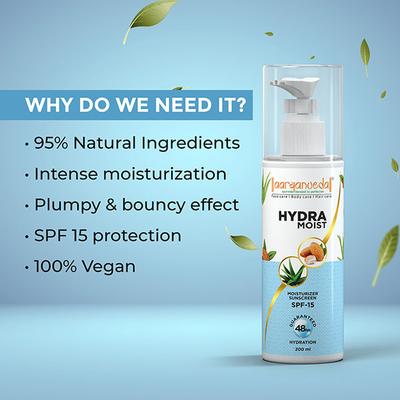 Aaryanveda Skin Moisturizer Cream - Hydra Moist 200 ml - Face Moisturizers