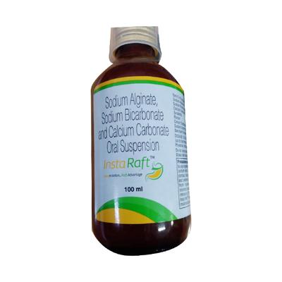 INSTARAFT Oral Suspension 100ml - Ulcer/Reflux/Flatulence-Aaa