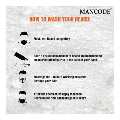 Mancode Beard Wash Gel - Classic 100 ml - Beard Wash