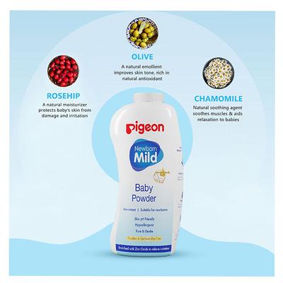 Pigeon Newborn Mild Baby Powder 500 gm - Baby Powder