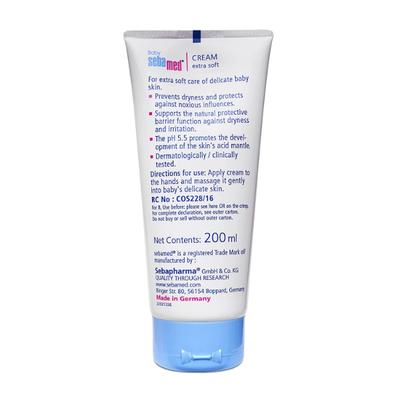SEBAMED EXTRA SOFT BABY Cream 200ml - Creams, Lotions & Oils