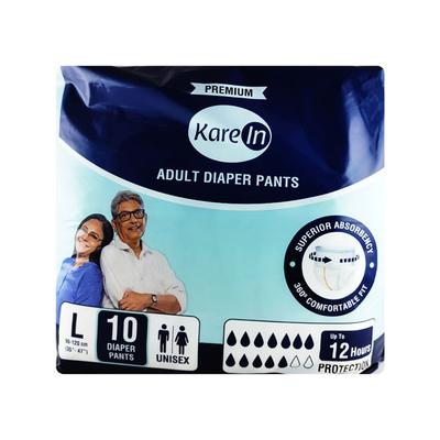 Kare In Premium Adult Diaper Pants (L) (90 - 120 cm) 10's - Adult Diapers & Pads