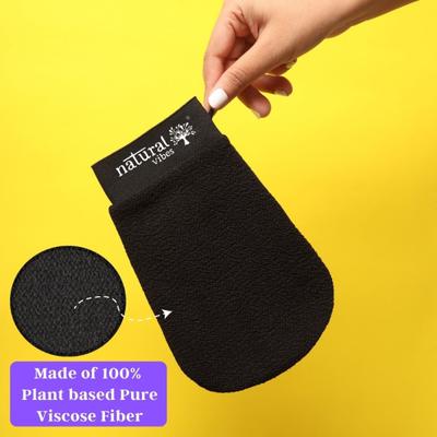 Natural Vibes Deep Cleanse & Exfoliating Routine Shower Gel Body Wash + Scrubbing Glove 300 ml - Bath Kits & Sets