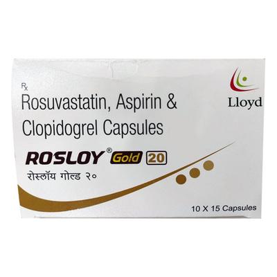ROSLOY GOLD 20 Capsule 15's - Blood Clot-Ant
