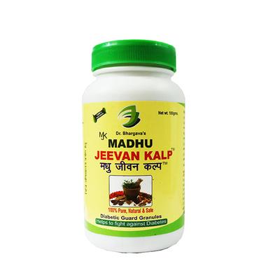 Dr. Bhargav's Madhu Jeean Kalp Granules 100 gm - Diabetes Care (Ayush)