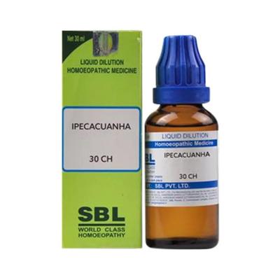 SBL Ipecacuanha 30 Liquid 30 ml - Dilutions
