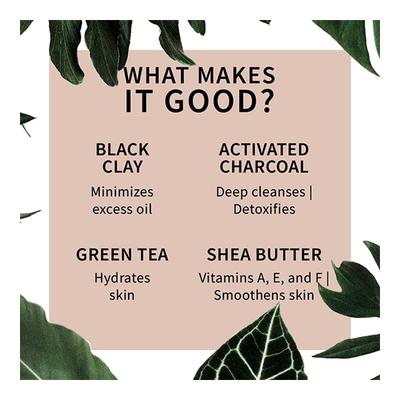 MensXP Mud Natural Soap - Detoxifying Charcoal with Green Tea (Pack of 2 X 100 gm) - Soaps
