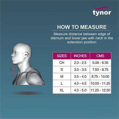 Tynor Collar Soft Firm Density (S) (B 01) - Abdomen/Neck/Arm/Elbow Supports