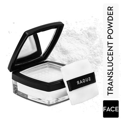 SUGAR Cosmetics All Set To Go Translucent Powder 7 gm - Loose Powder