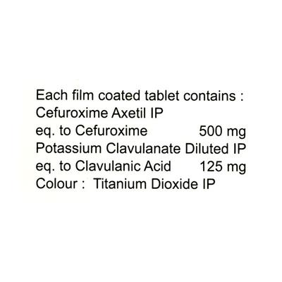 ROCKCEF CV Tablet 6's - Bacterial Infections-Cep
