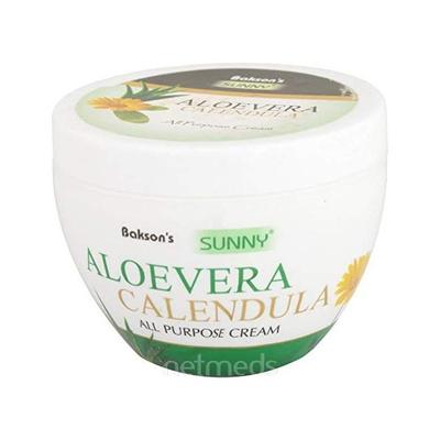 Bakson's Aloevera Calendula Cream 250 gm - Personal Care(Homeopathy)