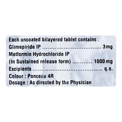 ZULIP G3 FORTE Tablet 10's - Diabetes-Ant