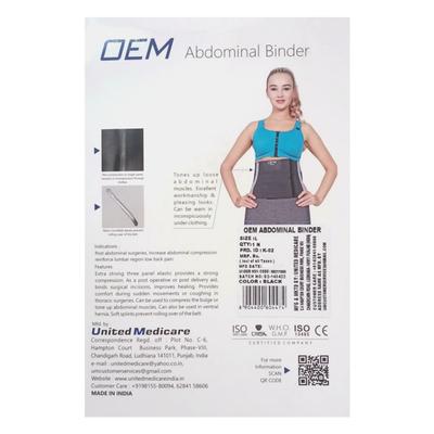 OEM Abdominal Binder (K-02) (L) 1's - Knee/Ankle/Leg/Foot Supports