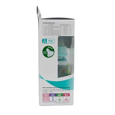 Pigeon Peristaltic Clear Nursing Bottle Rpp - Pink (Foral) 120 ml - Feeding & Nursing